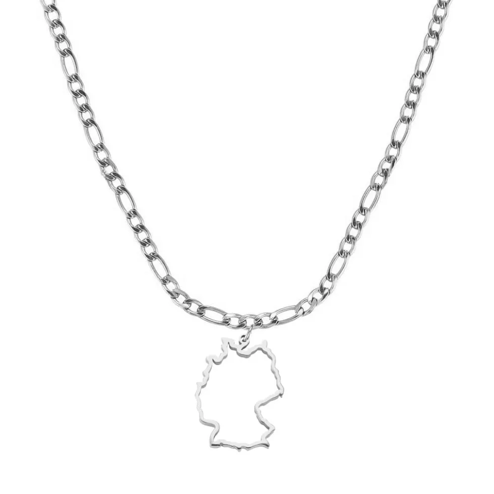 Nations Kette | Edelstahl Silber | Classic