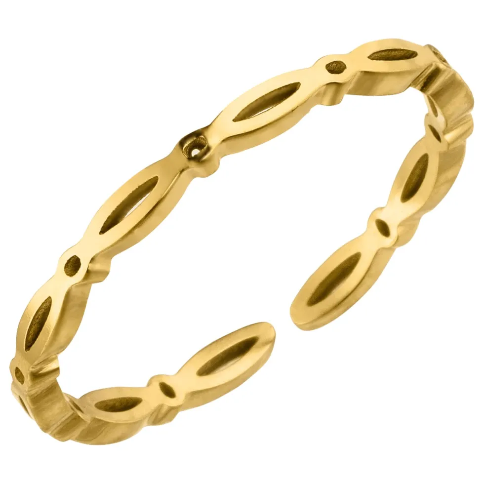 Nivia Ring | 18K vergoldet