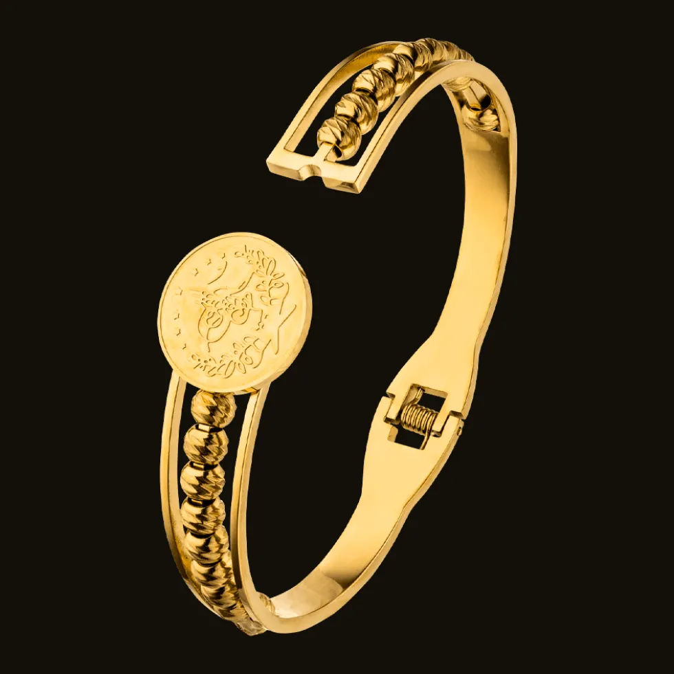 Oriental Armreif | 18K vergoldet