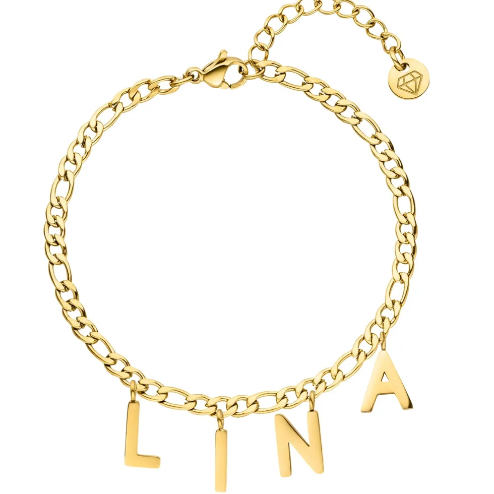 Personalisiertes Armband | 18K vergoldet