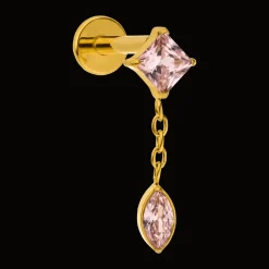 Pink Chain Piercing | Titan