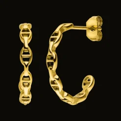 Prestige Creolen | 18K vergoldet