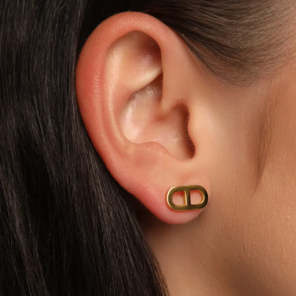 Prestige Ohrstecker | 18K vergoldet