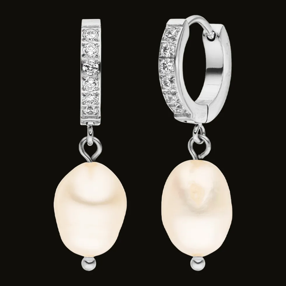 Shine Pearl Ohrringe | 18K vergoldet