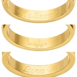 Single Shine Ring | 18K vergoldet