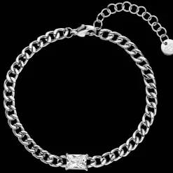 Single Stone Armband | 18K vergoldet