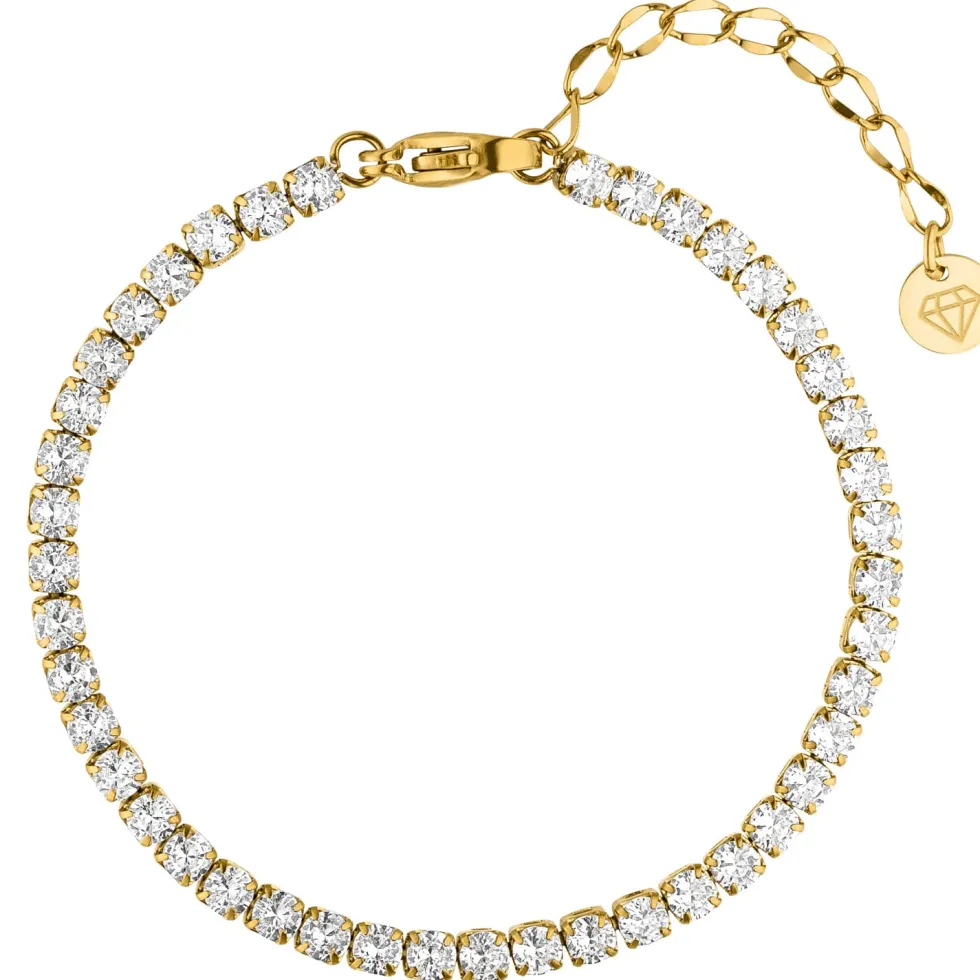 Tennis Armband | 18K vergoldet