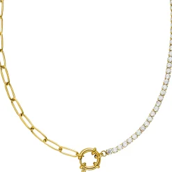 Tennis Chain Kette | 18K vergoldet