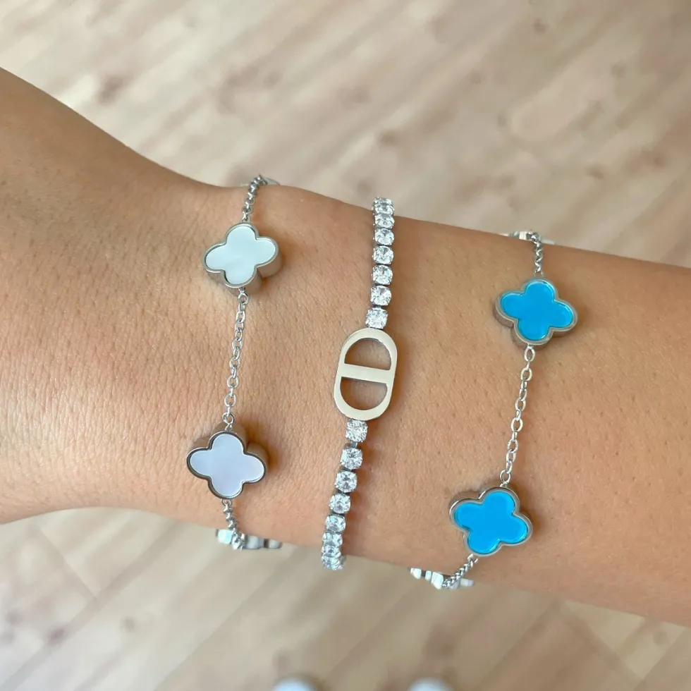 Tennis Prestige Armband | 18K vergoldet