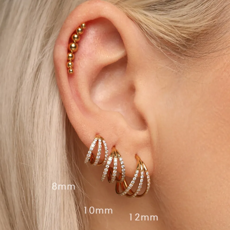 Triple Clicker Piercing | Titan