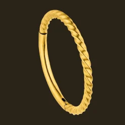 Twist Clicker Piercing | Chirurgenstahl