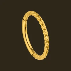 Twist Clicker Piercing | Chirurgenstahl