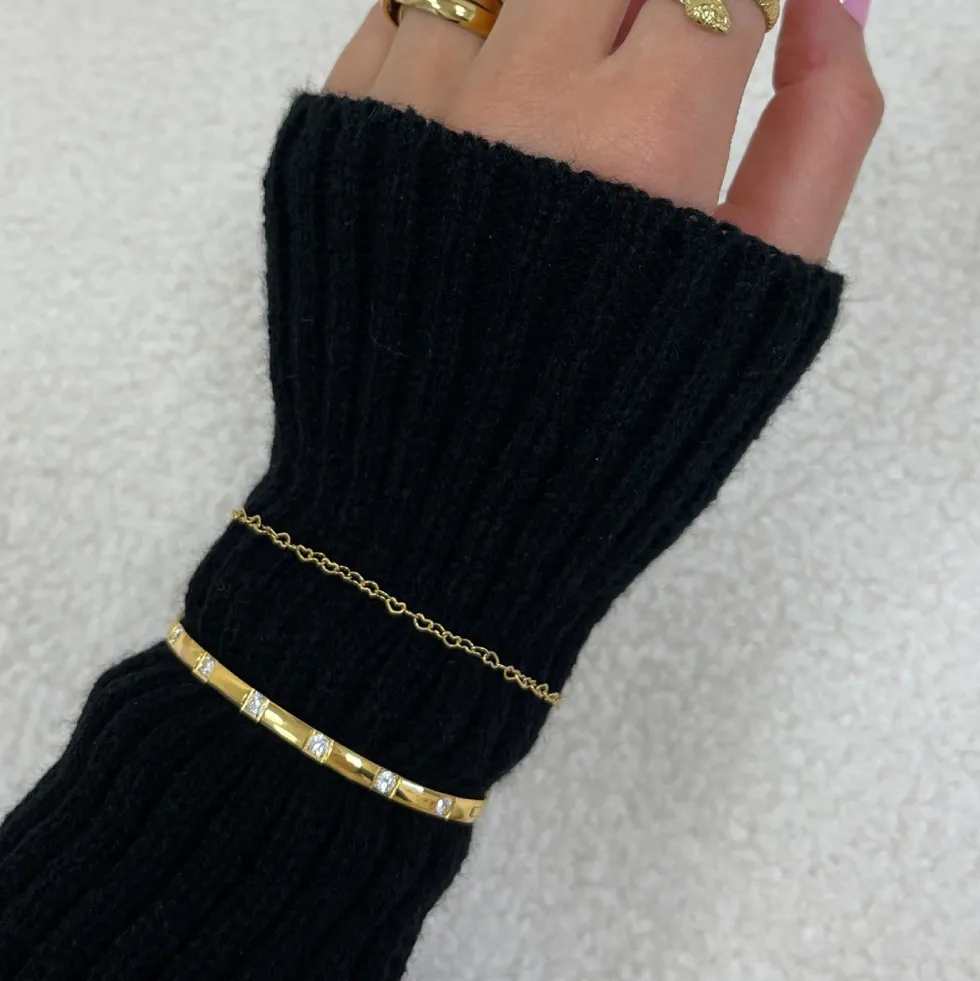 Unlimited Heart Armband | 18K vergoldet